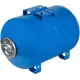 Гидроаккумулятор горизонтальный 80 л Unipump 78216 1" синий