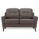 Диван Ramart design Руфус 80621080 140x90x95 см велюр цвет коричневый