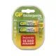 Аккумулятор GP 100AAHCSV-2CR2 Ni-Mh HR6 AA 1000 мАч 1.2В 2 шт.