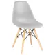 Кухонный стул Dobrin DSW LMZL 46x46x53 см полипропилен цвет светло-серый
