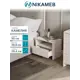 Тумба прикроватная Sv-мебель Камелия УТ-00118489 50.1x38.8x29.4 см 1 ящик ЛДСП цвет меланж