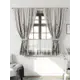 Комплект штор Comfy way CW705193-160 на шторной ленте 160x150 см цвет бежевый, серый