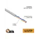 Кабель витая пара Rexant U/UTP CAT 5e PVC 2PR 24AWG indoor stranded серый 305 м