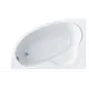 Ванна Santek 1WH302394 Шри-Ланка 150x100 L асимметричная белая