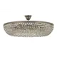 Люстра на штанге Arti lampadari Favola nickel Al_favola_e_1.4.60.502_n 8 ламп 26.7 м² цвет прозрачный/матовый