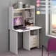 Стол Мэрдэс СКЛ-Прям100+НКЛ-100 БЕК 100x152x60 см лдсп цвет белый, карамель