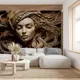 Фотообои флизелиновые Urban Style 3D Барельеф Девушка UST7854, 300x200 см