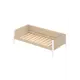 Кровать Solarius tahta-obiv-rs3-80-200bel Тахта односпальная Классика 90 x 63 x 210 см двп цвет бежевый/белый