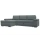 Диван Лига диванов 122825L Канкун 260x88x160 см рогожка цвет серый
