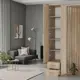 Шкаф распашной Гамма 24062027060 50x240x60 см ЛДСП цвет дуб сонома