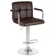 Барный стул Dobrin Kruger Arm LM 51.5x113x49 см искусственная кожа цвет коричневый
