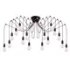Люстра-паук Loft It Spider Lf_loft1162_16 16 ламп 25.14 м² цвет черный