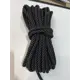 Канат декоративный витой для натяжных потолков Idealtex Ш-24-8.0, 12x24мм 1 шт, цвет черный