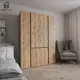 Шкаф Homegrad 008970/03 120x210x48 см ЛДСП цвет дуб вотан