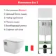 Комплект инсталляция с унитазом Alentori ALS.SIS1101.WH1000090 цвет белый