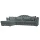 Диван Лига диванов 122771L Артис 250x97x181 см рогожка цвет серый