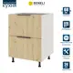 Напольный шкаф Color Beneli 5500100200168 60x82x57.6 см ЛДСП цвет дуб