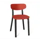 Стул Sheffilton 4180652605 46.5x77x46.5 см пластик цвет Красный