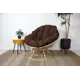Кресло M-group 12840505 98 см x 81 см x 79 см искусственный ротанг бежевый