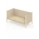 Кровать Solarius Тахта реечное основание tahta-obiv-spin-beg90-190van 100 x 101 x 200 см дерево цвет бежевый/ванильный