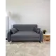 Диван Эфетто Ютта Velutto 166x82x82 см велюр цвет серый