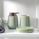 Набор для ванной Simaland 5224970 керамика цвет зеленый