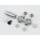 Монтажный комплект для радиатора Guardo Multiflex+ R 1/2"x3/4" латунь хром