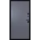 Входная дверь Diva ДХ-46 205x96см левый черный кварц/Н10 силк маус