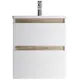 Тумба с раковиной AM.PM X-Joy M85A-FHX0552-WC0552WG подвесная, 55 см, 2 ящика, белый глянец