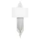Настенный светильник Loft it Elegio 10107 silver white цвет серебро