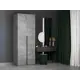 Шкаф распашной Мебельная компания е1 LCK_G_SH_M1_800_BT 81x220x52.5 см бетон ЛДСП