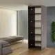 Шкаф распашной Гамма 1901022331 100x240x45 см ЛДСП цвет венге