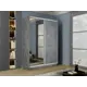 Шкаф-купе Мебельная компания е1 45EMD_160_BT 220x160х45 см 7 полок лдсп цвет бетон