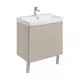 Тумба с раковиной в ванную AQUATON 1A286801UN4A0 Юнит 70 цвет капучино, Адриана 70