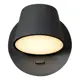 Спот поворотный светодиодный ILEDEX Flexin W1118-1S BK теплый белый свет цвет черный