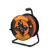 Удлинитель на катушке Tdm electric SQ1301-0549 ПВС 3x1 50 м 4 розетки 3500 Вт с заземлением IP44 цвет черный