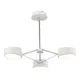 Светильник настенно-потолочный светодиодный ST LUCE SLE6005-502-03 Valle 11 м² холодный белый свет цвет хром