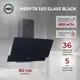 Вытяжка пристенная MBS MERYTA 160 GLASS BLACK