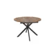 Стол круглый Sakura Stol_parma_tabach_black 100x100 см лдсп цвет коричневый