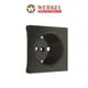 Накладка для розетки Werkel W1179012 цвет бронзовый