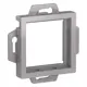 Адаптер 45 Systeme Electric AtlasDesign цвет алюминий 4 шт.