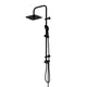 Душевая стойка dorff D0712020 1 режим цвет Черный матовый