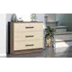 Комод Simaland 3 ящика 82x40.5x80 см ЛДСП цвет ясень 5178682