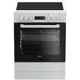 Электрическая плита с духовкой Beko FSM67300GWS 60x85x60 см цвет белый