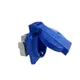 Розетка щитовая Ne-ad NVO-SH-R-1PEN-16-IP44-BLUE с заземлением и крышкой 230 В 16 A цвет синий