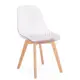 Стул Woodville Vart 37x81x53 см Пластик цвет бежевый