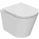 Унитаз подвесной Bauedge BK0001-HQ безободковый с сиденьем микролифт