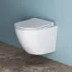 Унитаз подвесной Belbagno BB7006CHR/SC безободковый с сиденьем микролифт