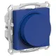 Диммер встраиваемый Systeme electric AtlasDesign ATN001123 400 Вт цвет синий