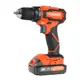 Дрель-шуруповерт аккумуляторная Patriot BR 207UES BL 180301507, 18 В Li-Ion 2x2 Ач